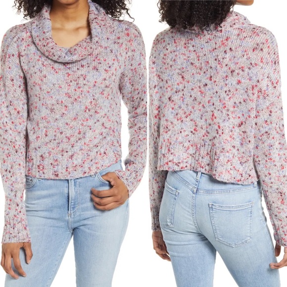 BP Slouchy Cowl Neck Knit Sweater - Picture 2 of 13